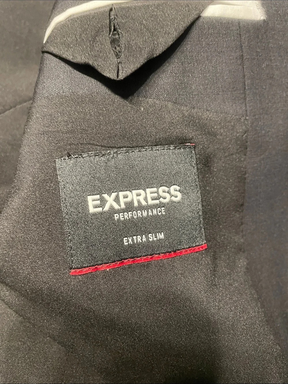 Express Men's Dark Gray Two-Button Sport Coat